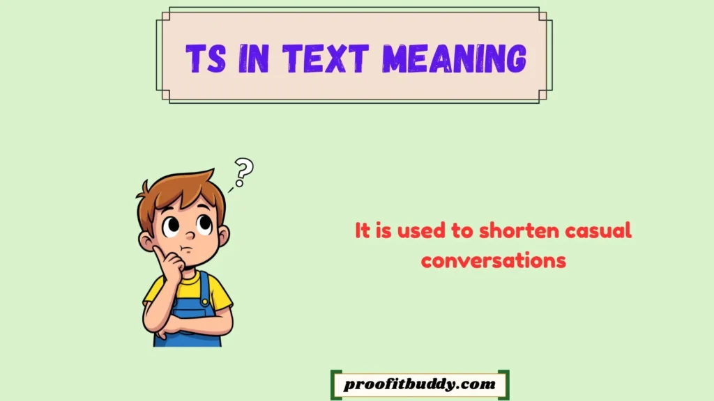 What Does TS Mean on Snapchat?