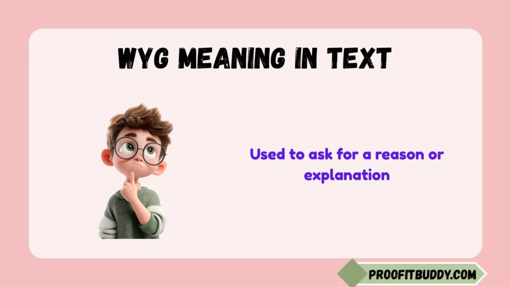 What Does Why Mean in Texting?