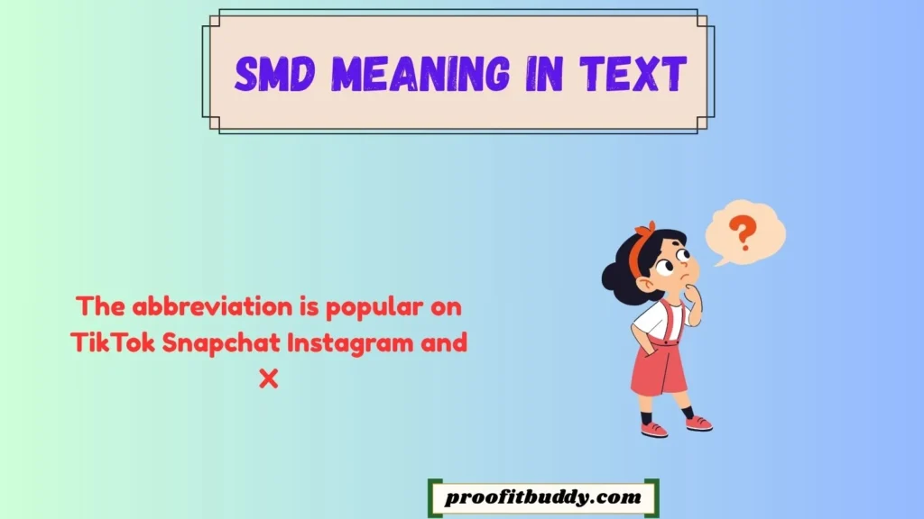 What is SMD in Gen Z?