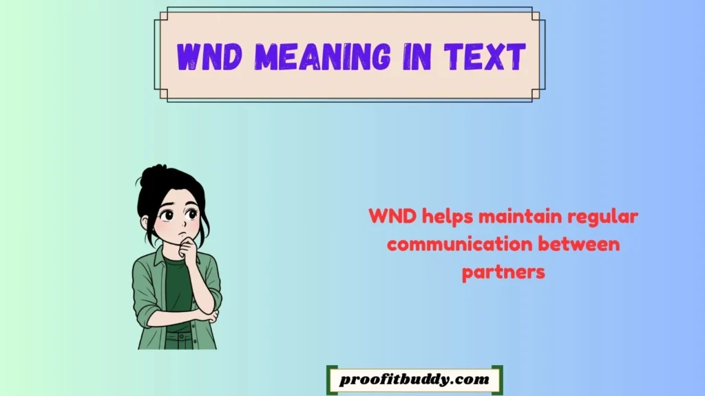 WND Meaning in Relationship
