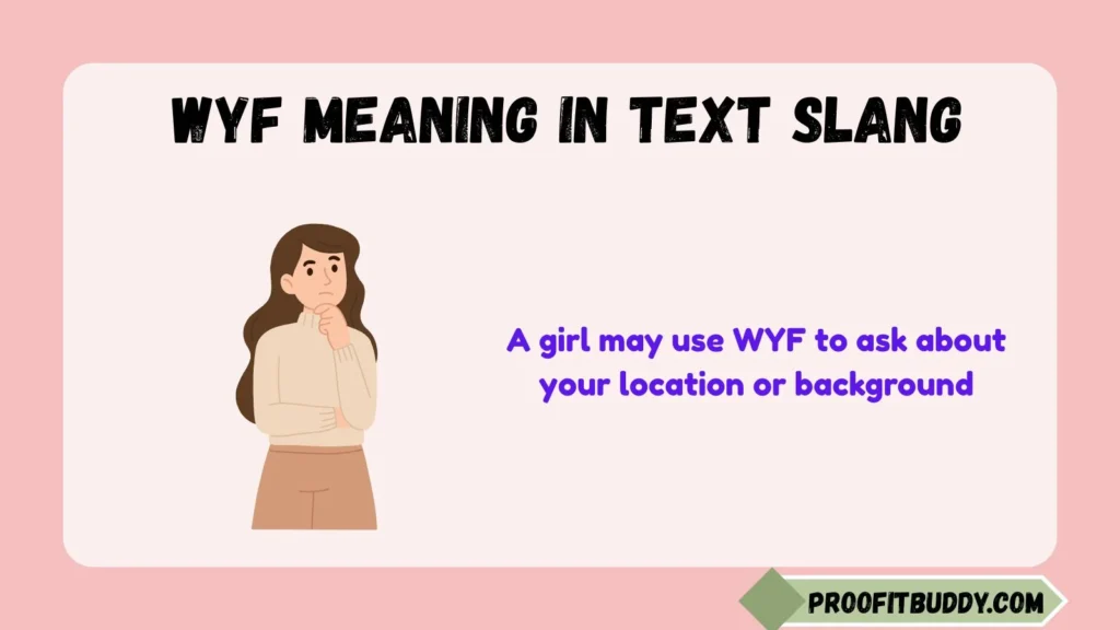 Wyf Meaning From a Girl