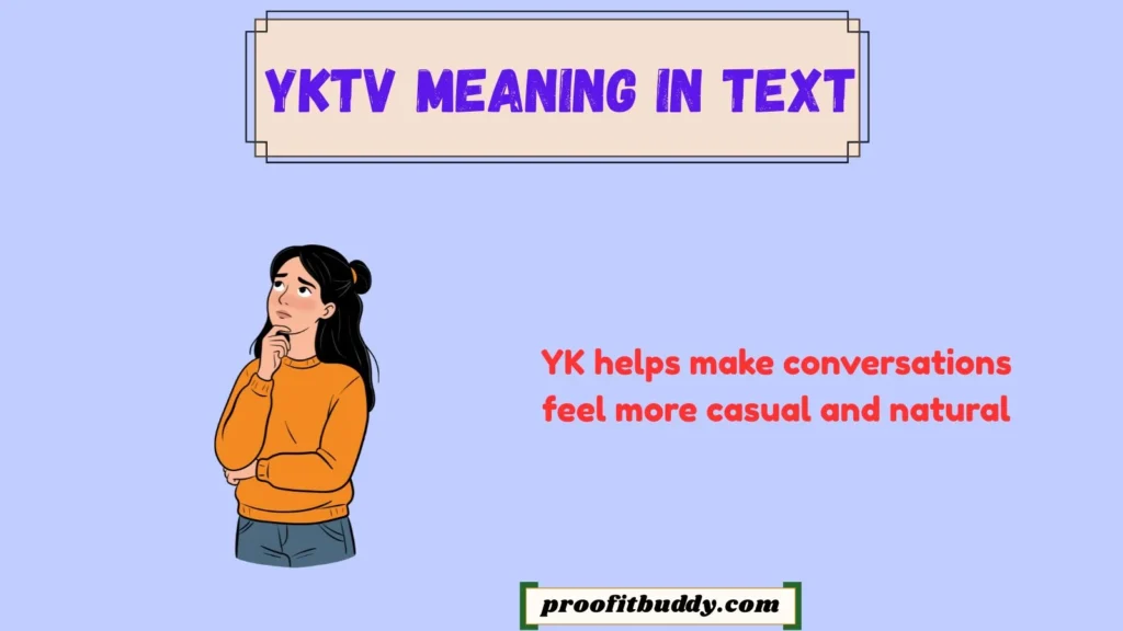 YK Meaning in Text