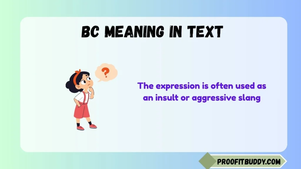 BC Meaning in Gali