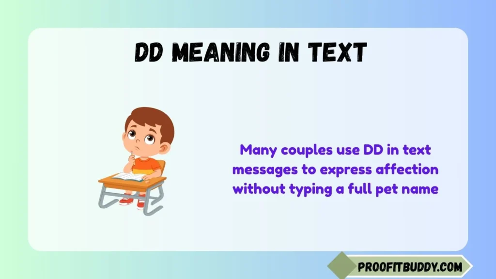 DD Meaning in Dating