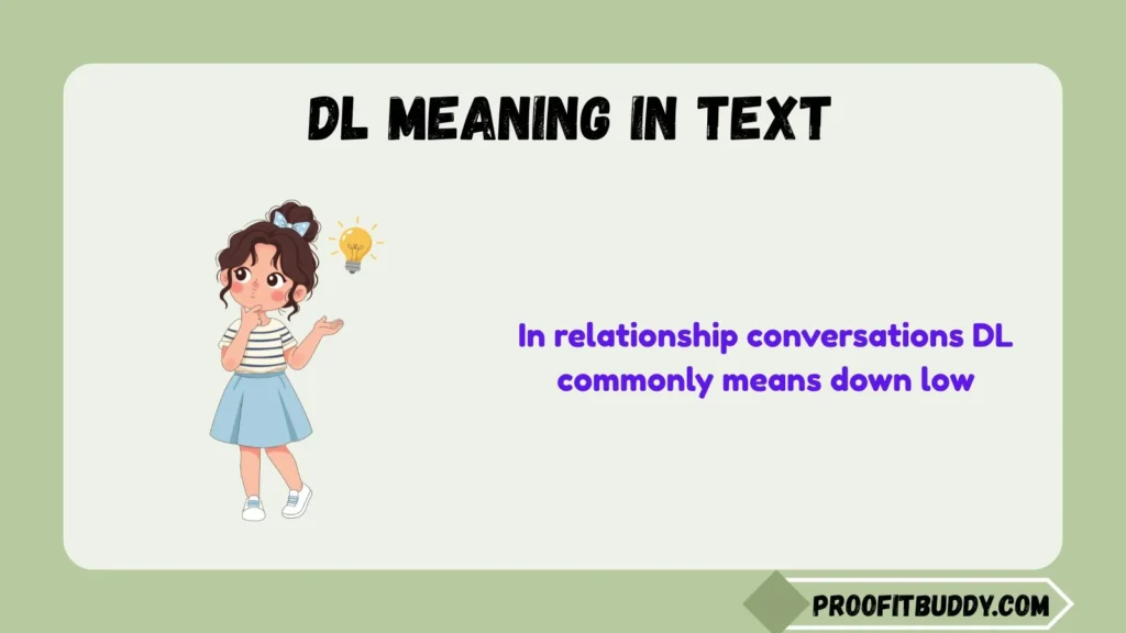 DL Meaning in Relationship