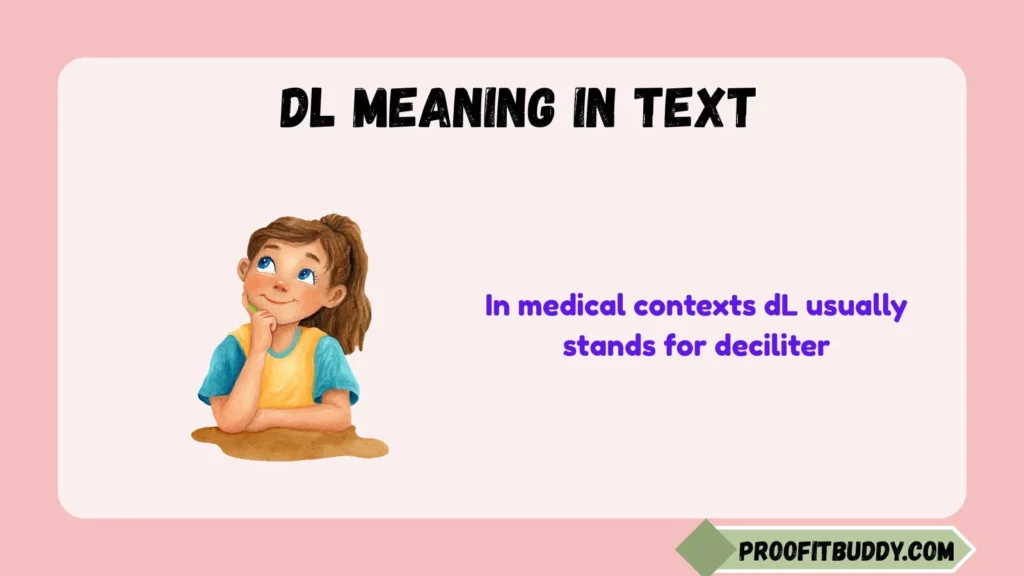 DL Meaning Medical