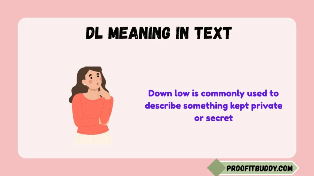 Down-Low Meaning Slang