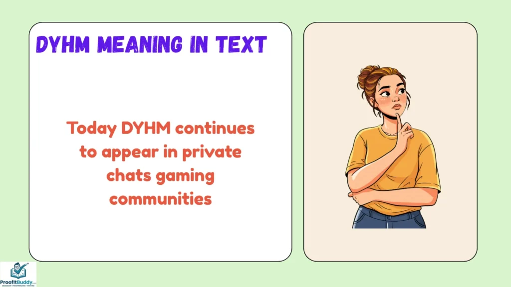 Background of DYHM