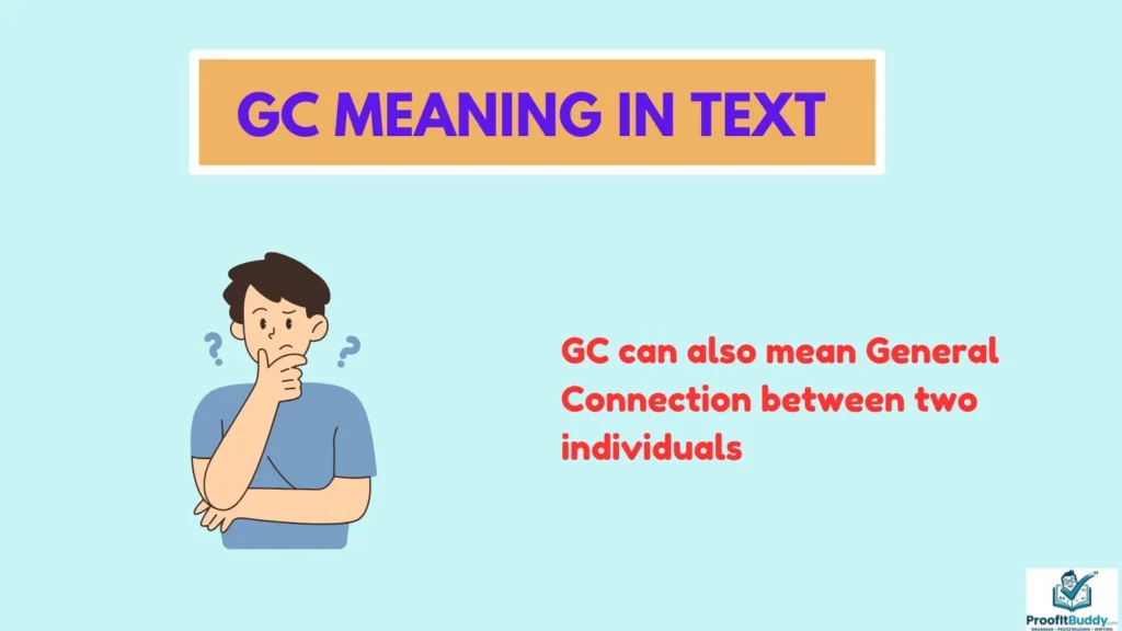 GC meaning in relationship