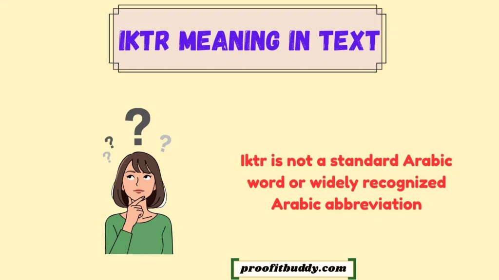 Iktr Meaning Arabic