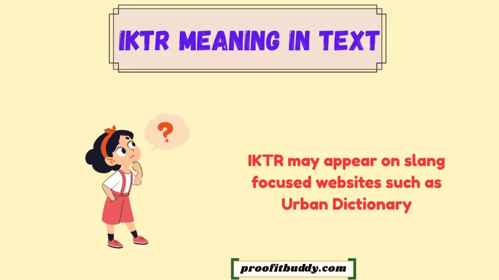 IKTR Urban Dictionary