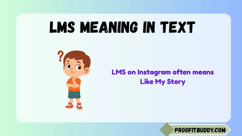 LMS Meaning Text Instagram