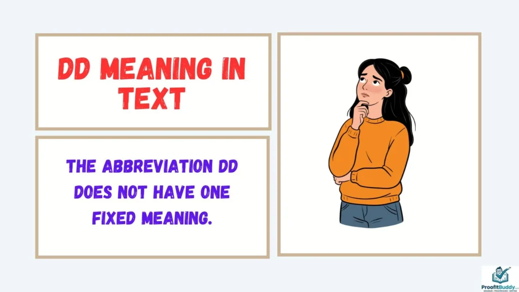 Meaning & Definition of DD