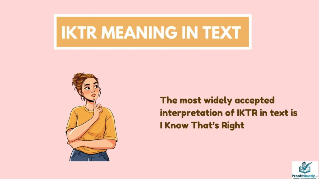 Meaning & Definition of IKTR in Text