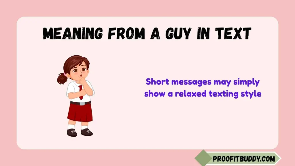 Meaning From a Guy in Text From a Boy