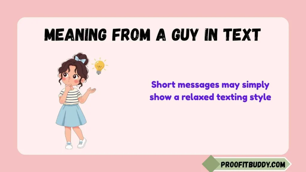 Meaning in Chat From a Guy to a Girl