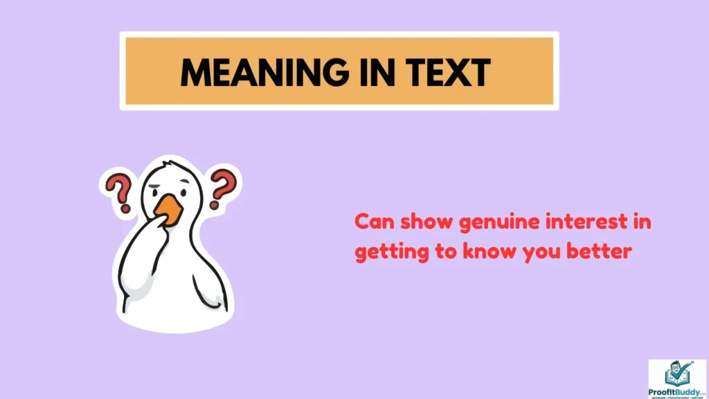 Meaning in Text From a Guy