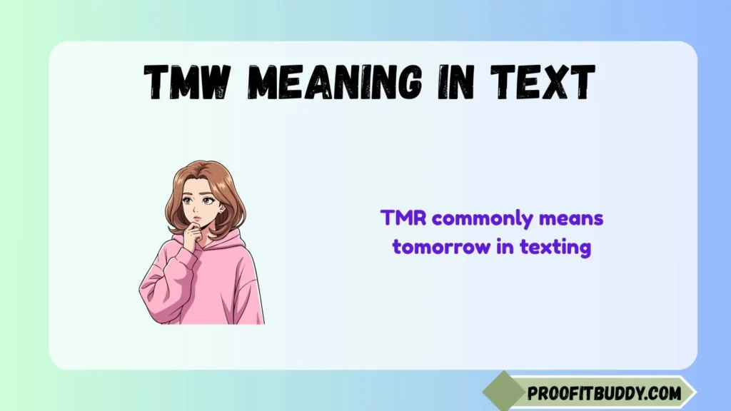 TMR Meaning in Text