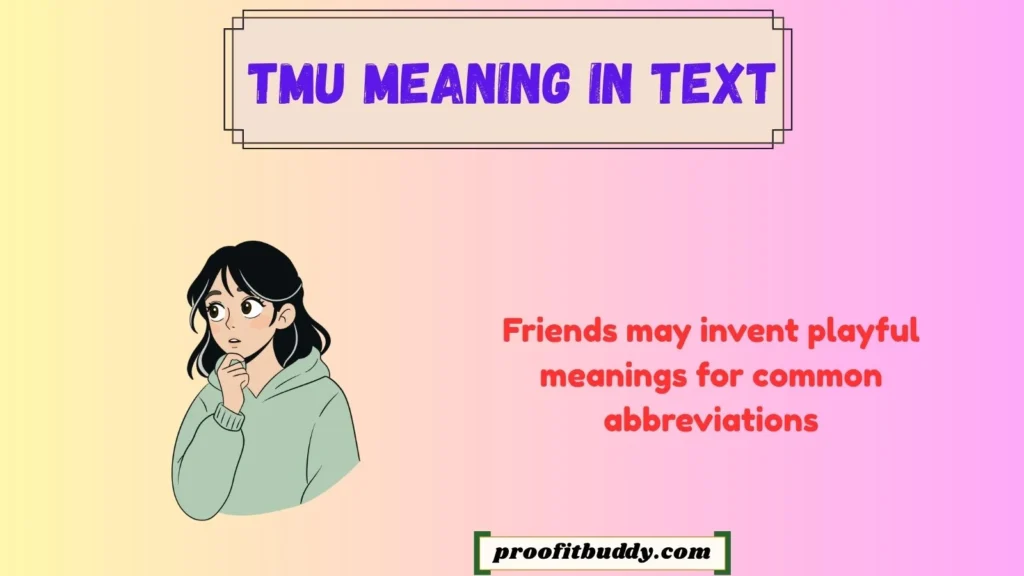 Tmu Meaning in Text Funny