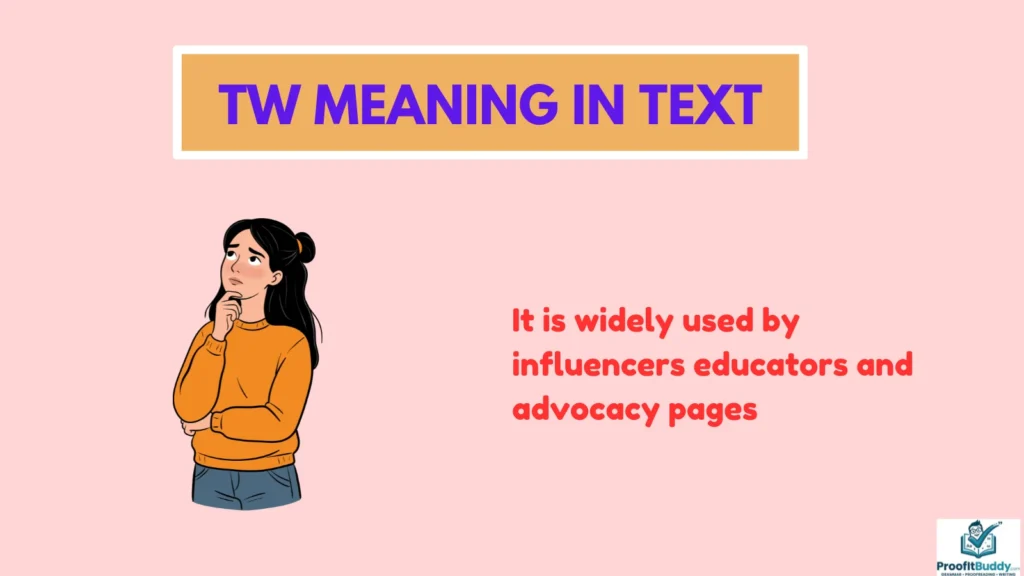 TW Meaning in Instagram