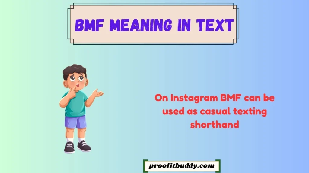 What Does BMF Mean Instagram