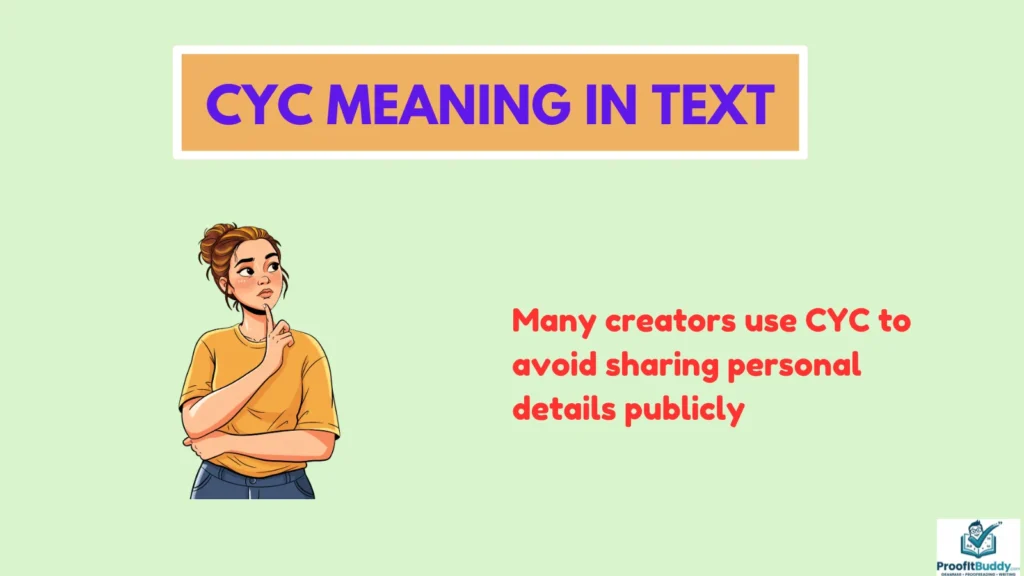 What Does CYC Mean on TikTok?