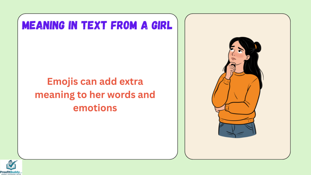 WhatsApp Meaning in Text From a Girl