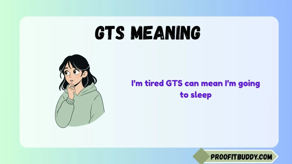 Meaning & Definition of GTS