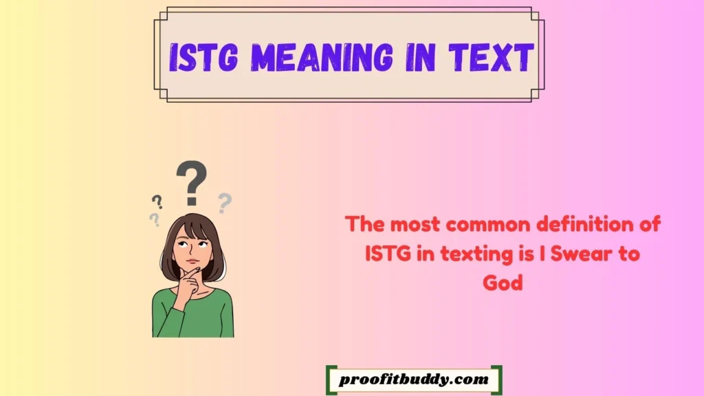 Meaning & Definition of ISTG