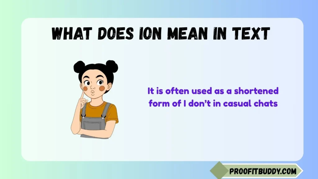 What Does ION Mean on Snapchat?
