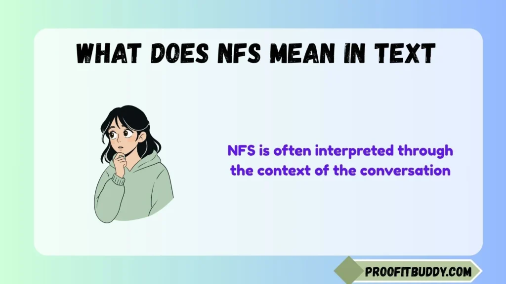 What Does NFS Mean on Wizz?