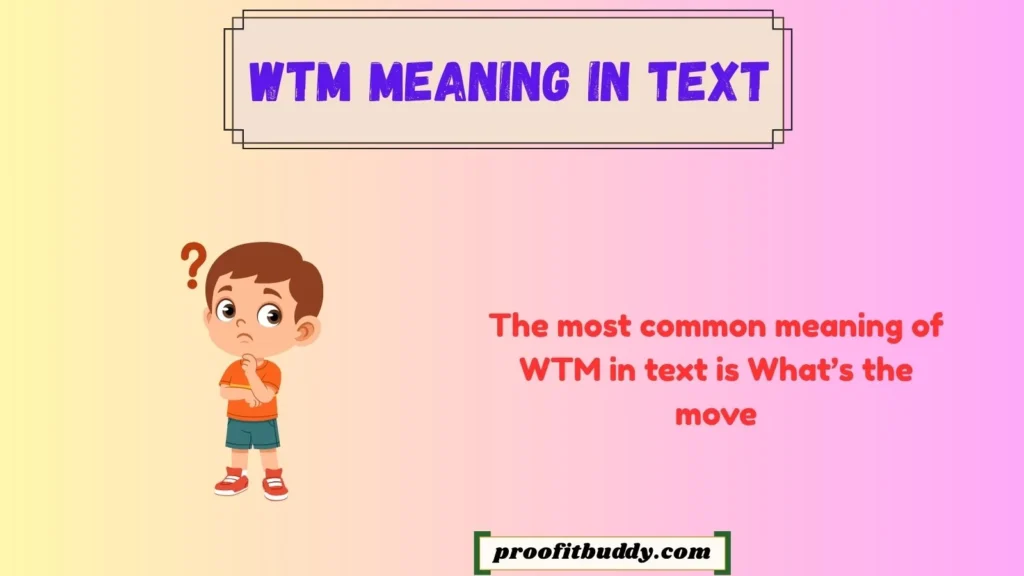 WTM Meaning & Definition