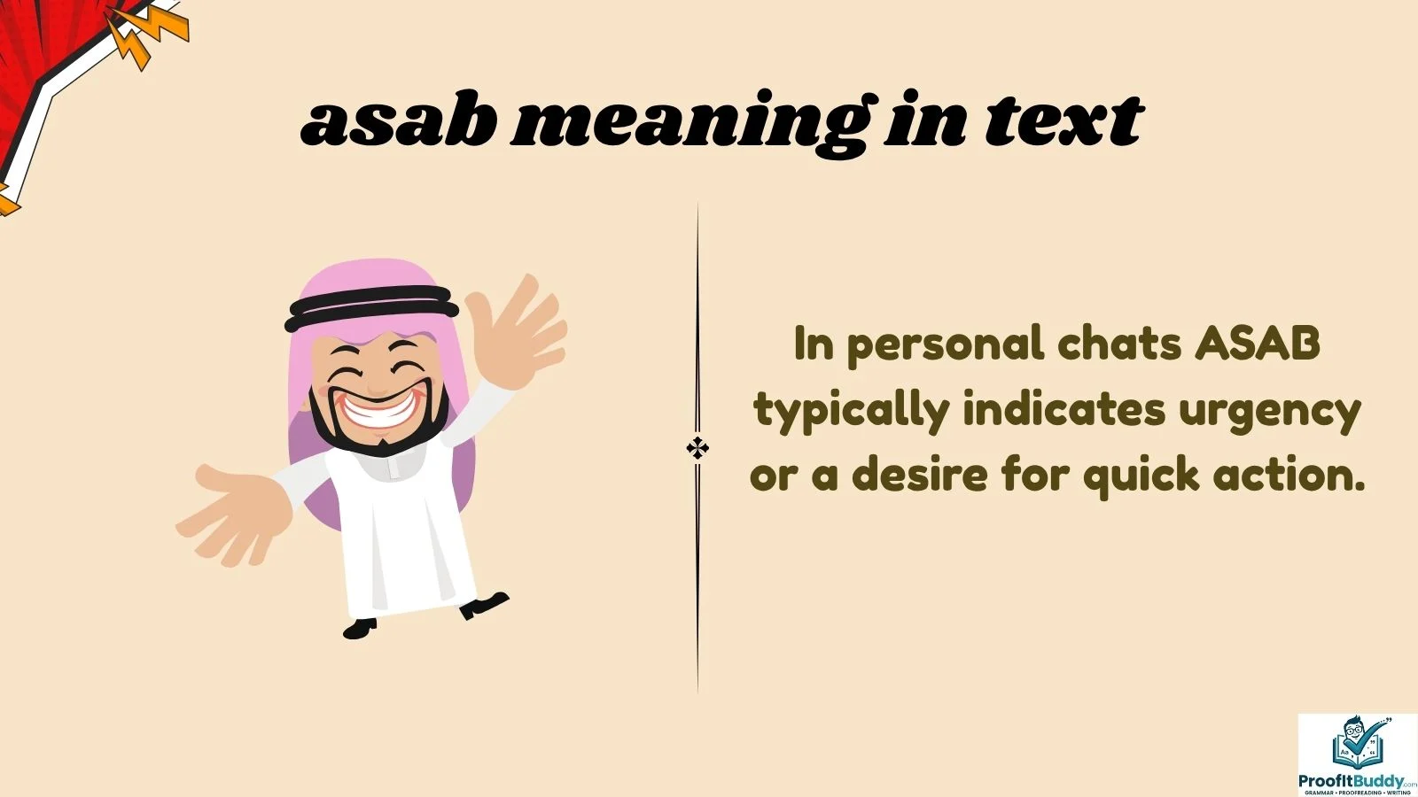 asab meaning in text