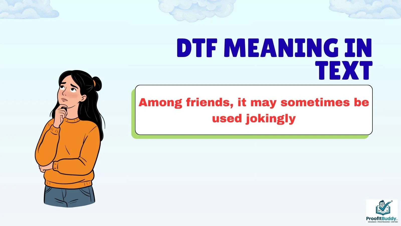 dtf meaning in text