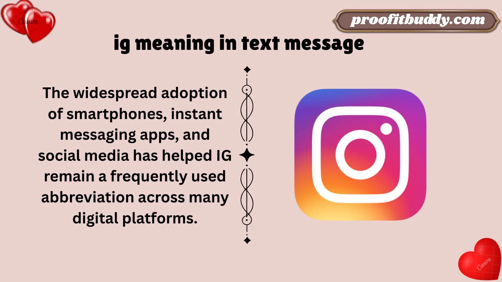 ig meaning in text message