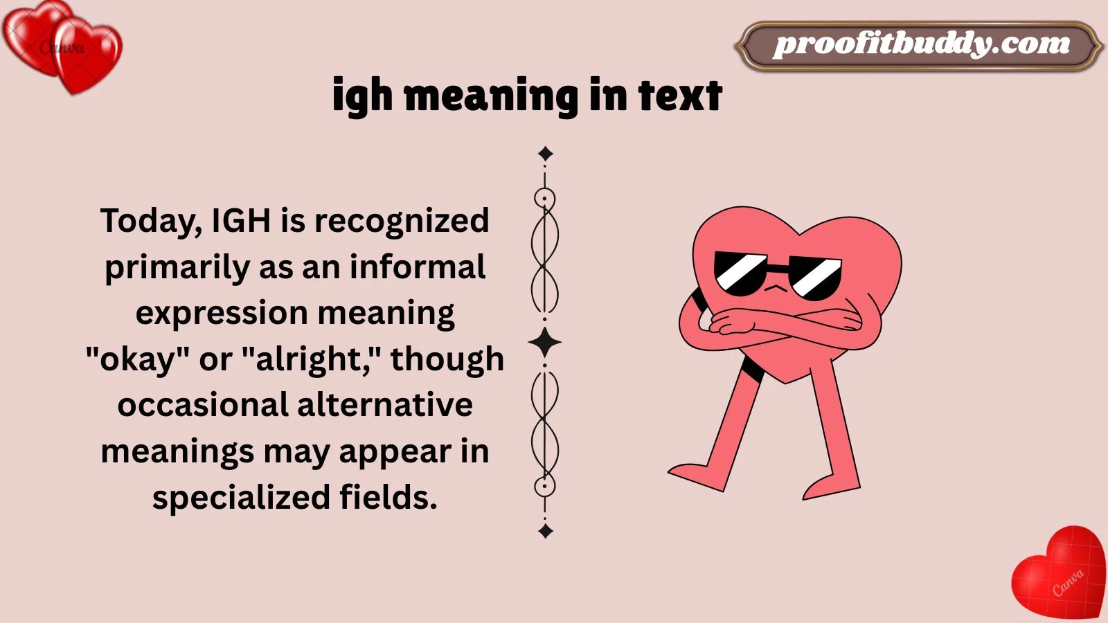 igh meaning in text