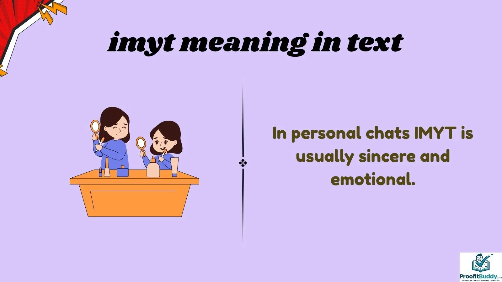 imyt meaning in text