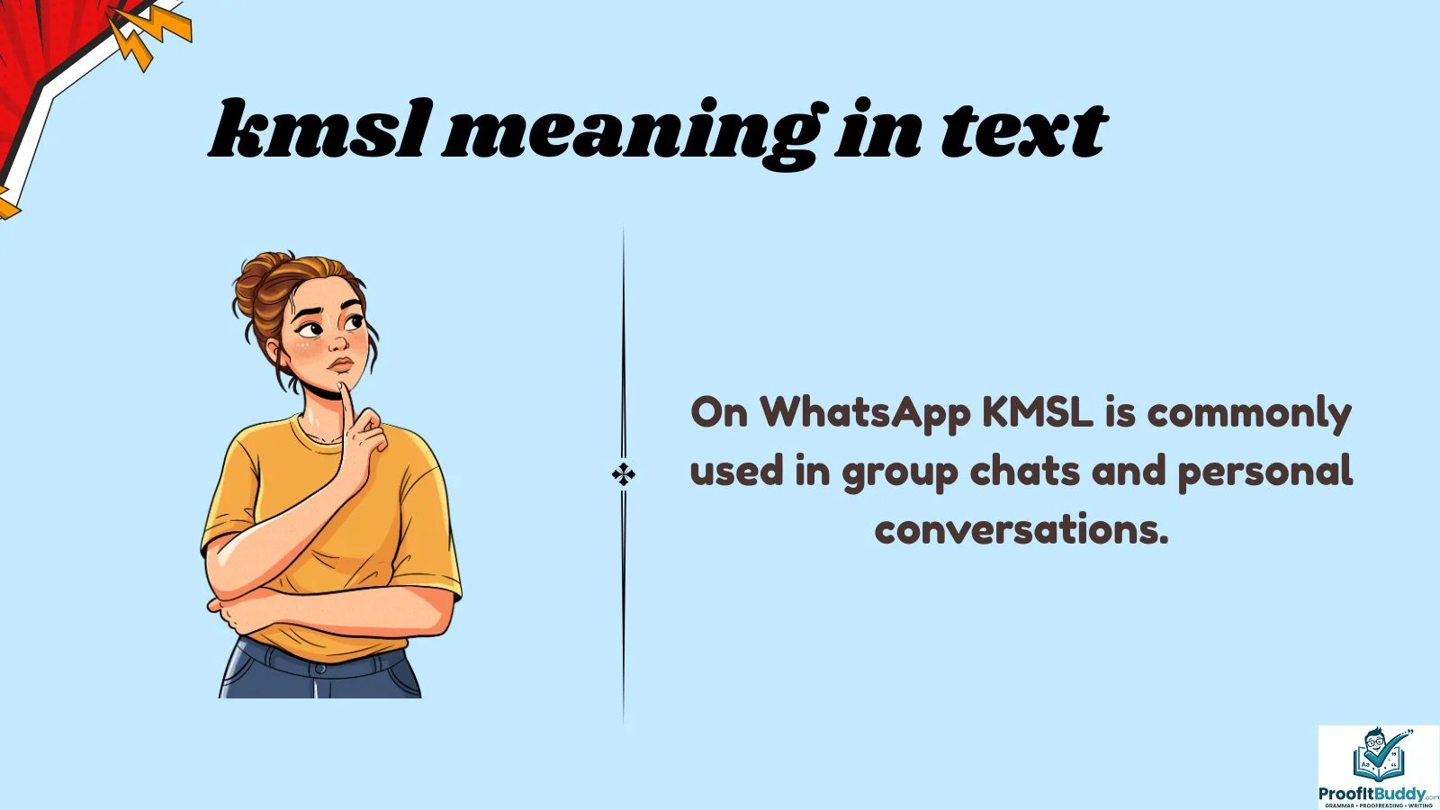 kmsl meaning in text