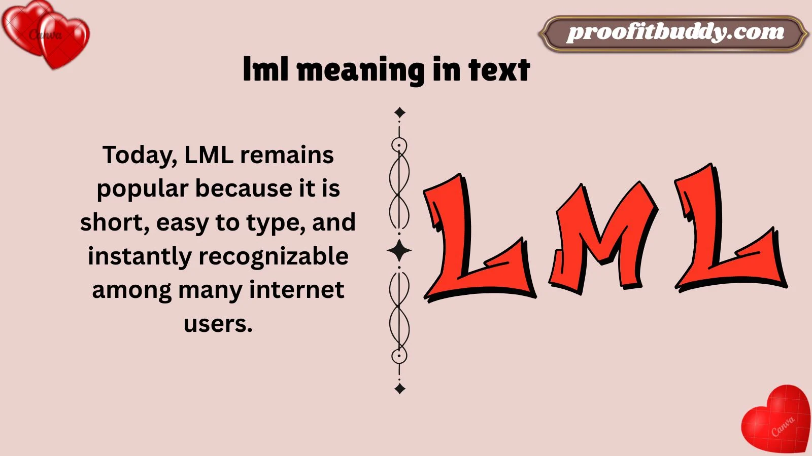 lml meaning in text