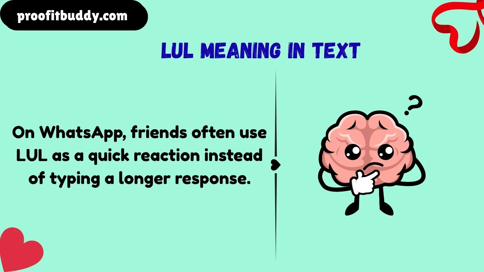 lul meaning in text