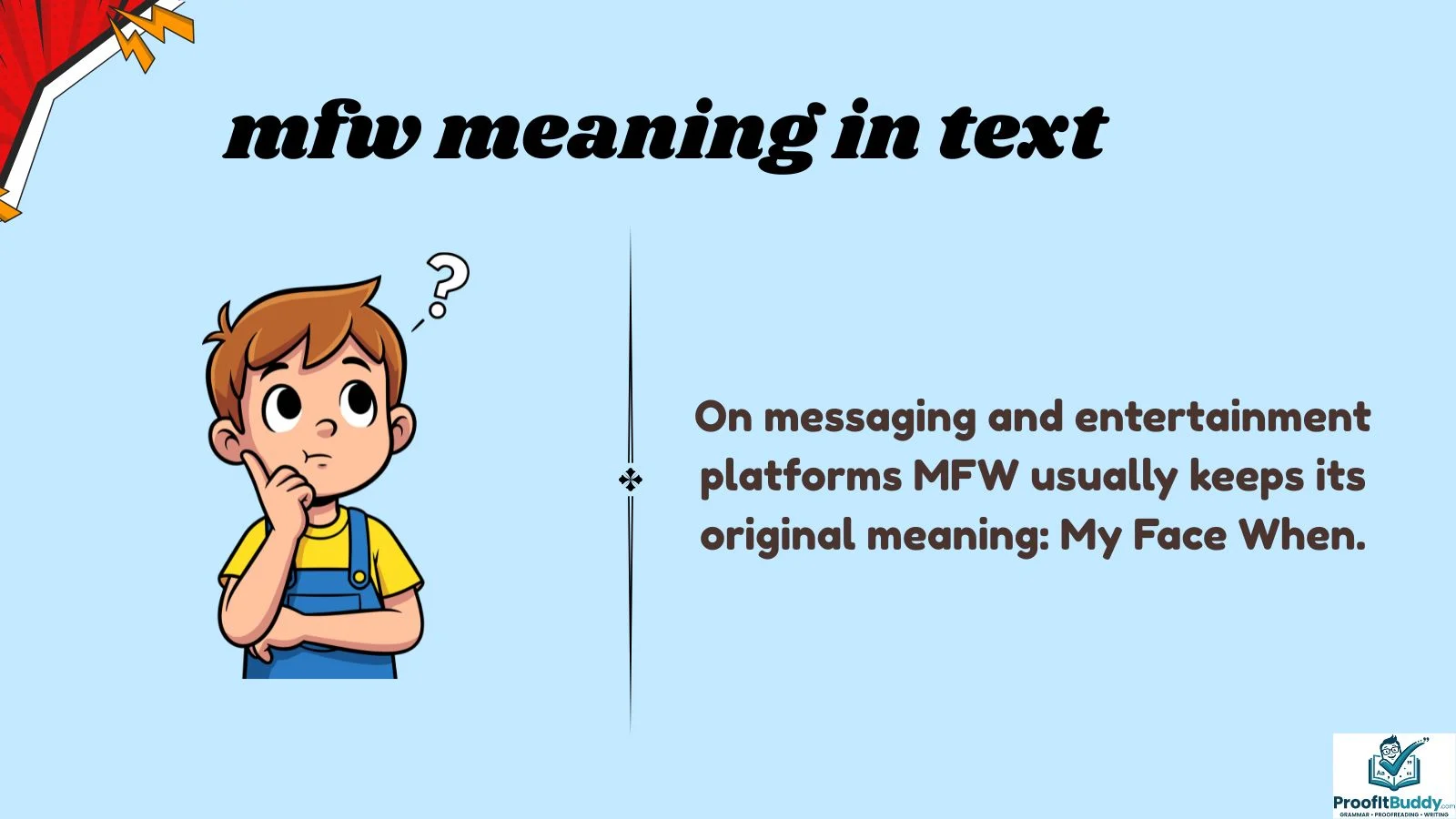 mfw meaning in text