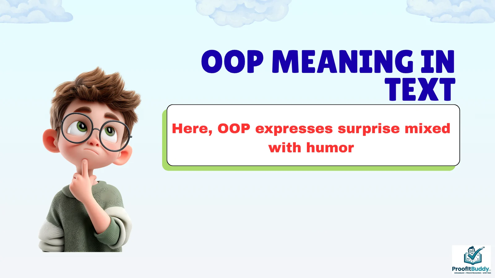 oop meaning in text