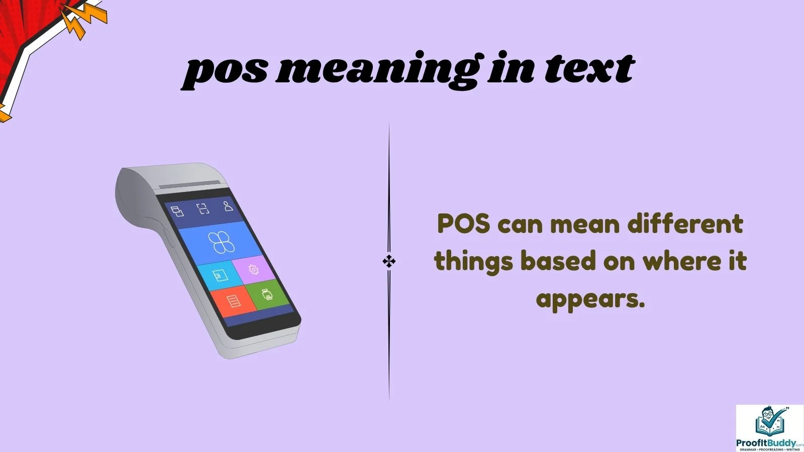 pos meaning in text