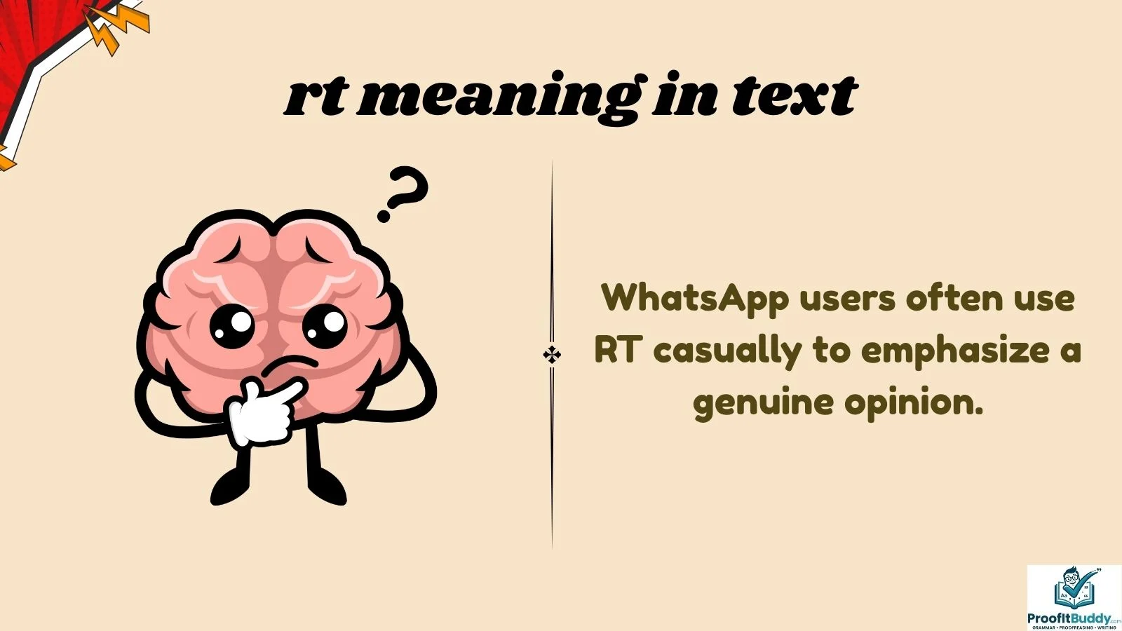 rt meaning in text