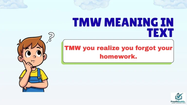 tmw meaning in text