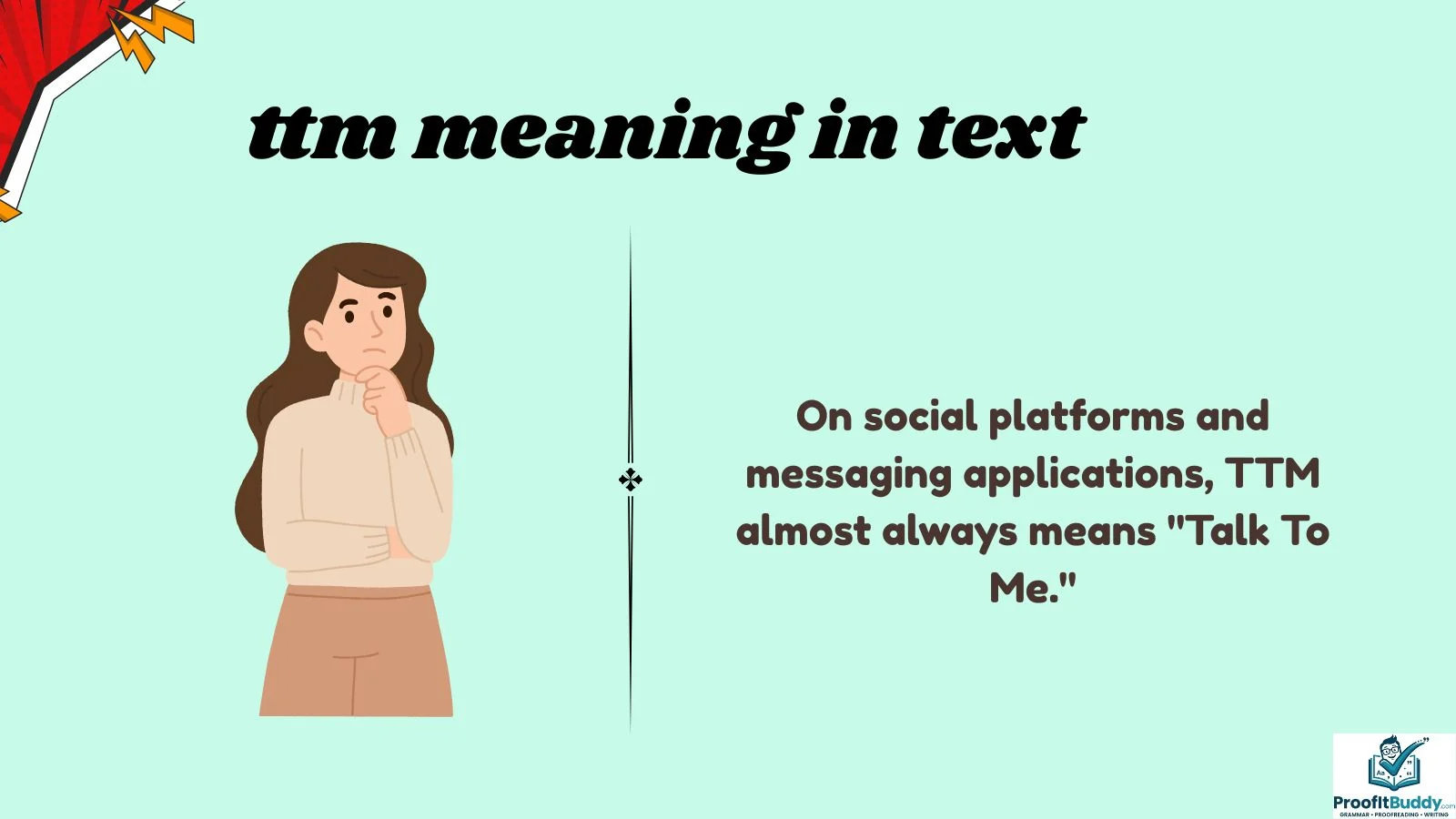 ttm meaning in text