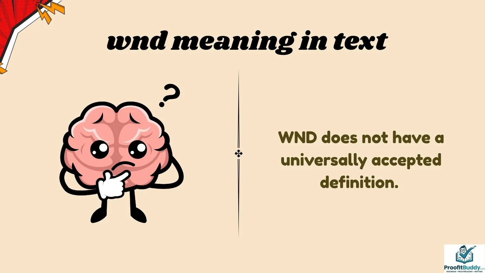 wnd meaning in text