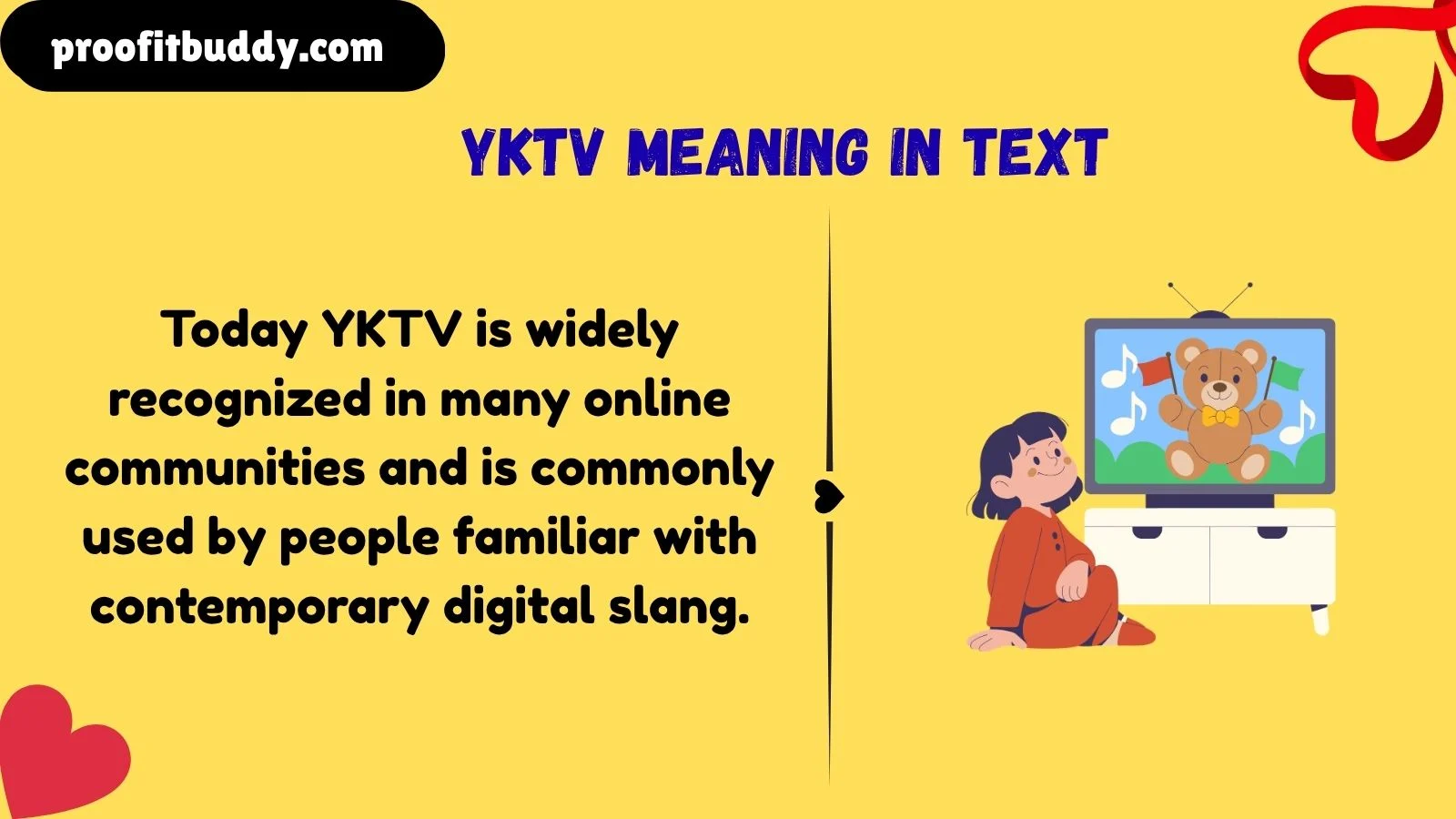 yktv meaning in text