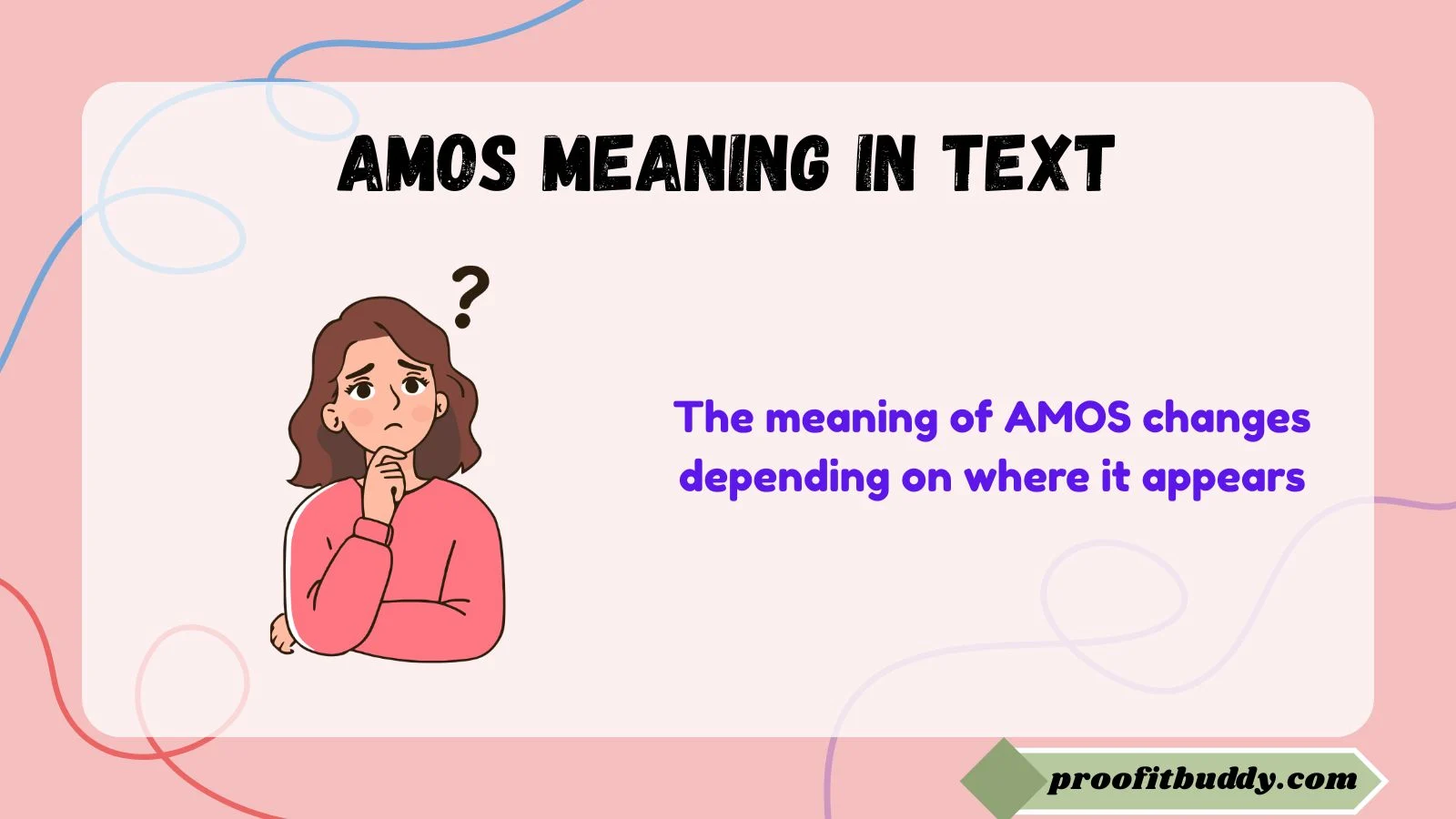 amos meaning in text