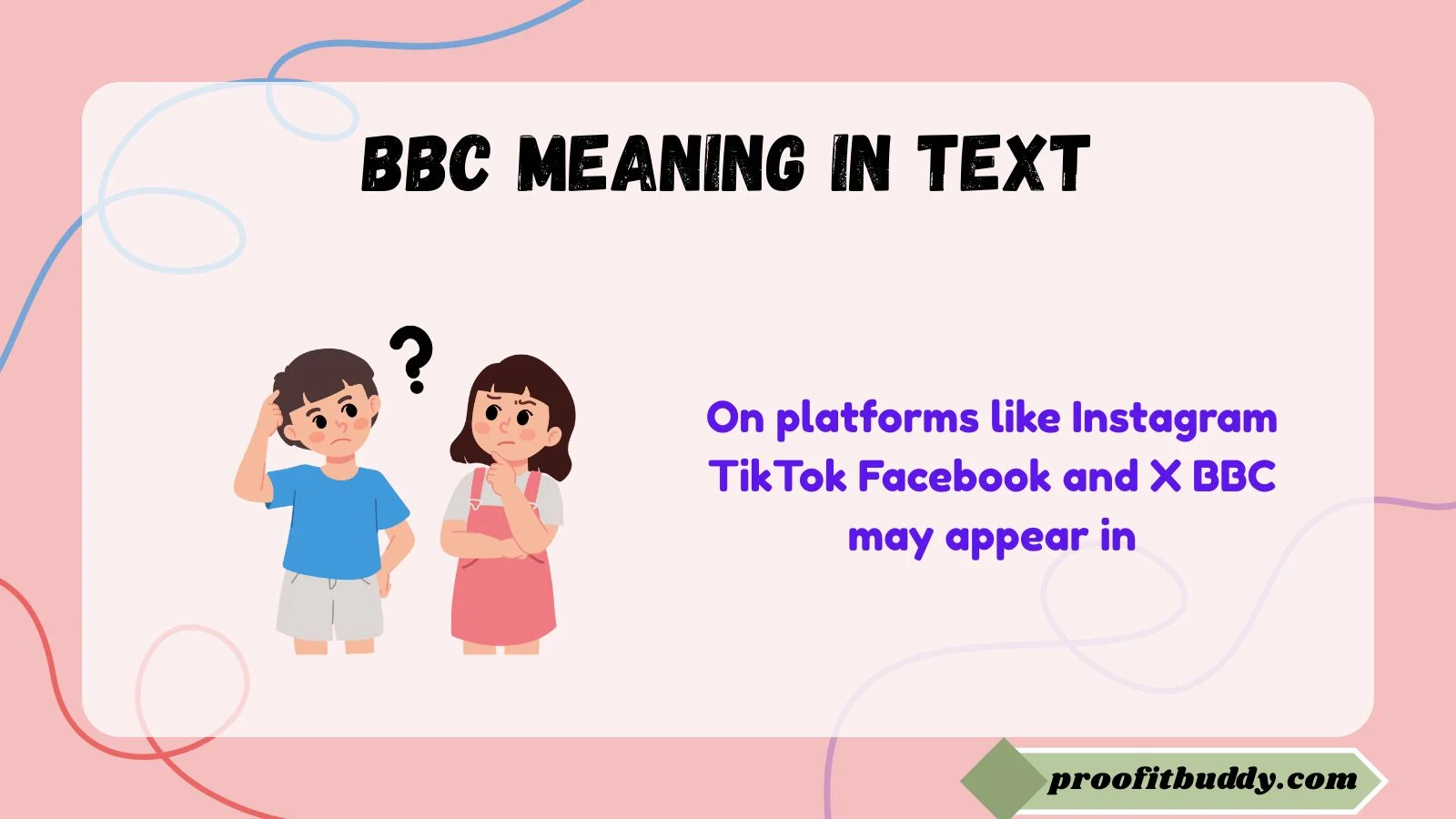bbc meaning in text